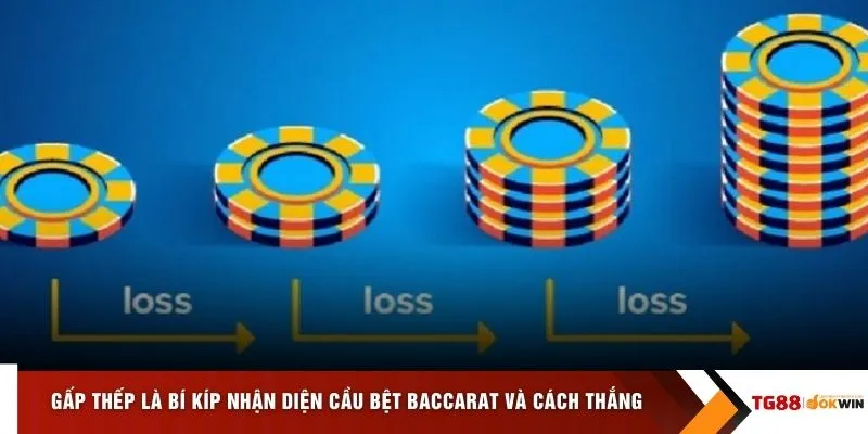 Gấp thếp là bí kíp nhận diện cầu bệt Baccarat và cách thắng