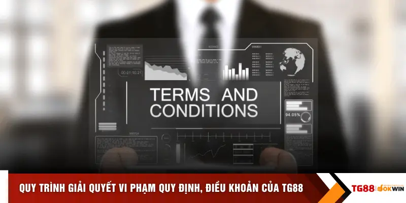 Quy trình giải quyết vi phạm quy định, điều khoản của TG88